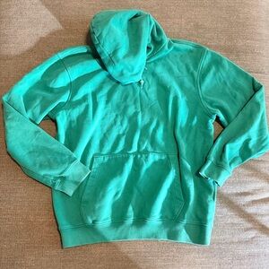 Gap Hoodie Unisex Sweatshirt Green Size Small